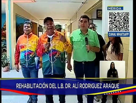 Mérida | Bricomiles rehabilita espacios del L.B. Dr. Alí Rodríguez Araque