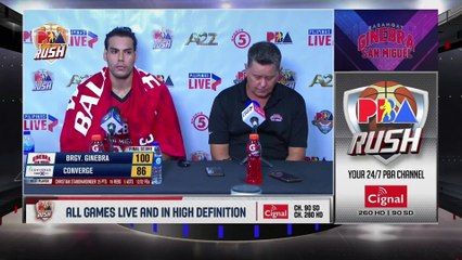 Interview with Christian Standhardinger and Tim Cone [Nov. 17, 2023]