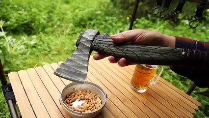 Solo Rain Camping _ New outdoor gear _ Overnight alone in Cozy tent _ ASMR