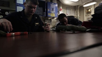 US Navy • Aircrew Survival Equipmentman aboard USS Bata