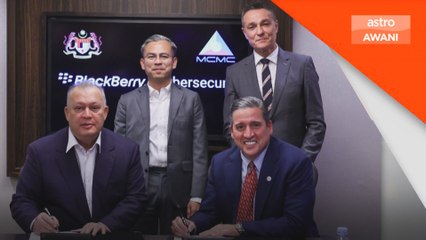 Blackberry, kerajaan Malaysia meterai perjanjian keselamatan siber