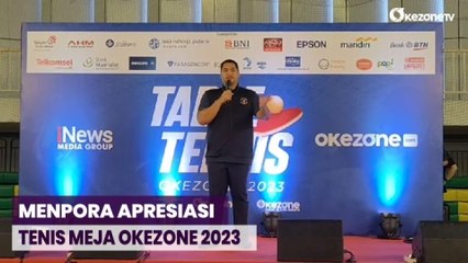 Menpora Dito Ariotedjo Apresiasi Table Tennis Okezone 2023