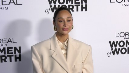 Cara Santana 2023 L’Oréal Paris’ Women of Worth Gala Black Carpet Fashion