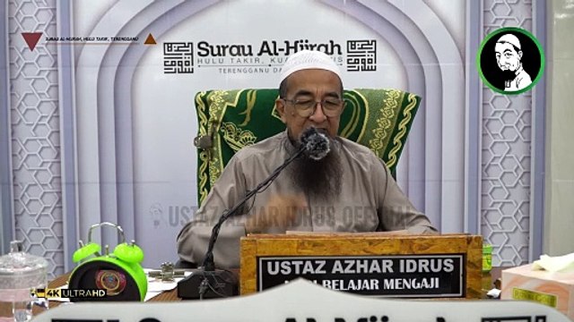 Minum Air Sebelum Solat - Ustaz Azhar Idrus