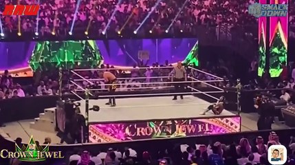Rey Mysterio vs Logan Paul - WWE Crown Jewel (November 4 2023) Full Match (Live)