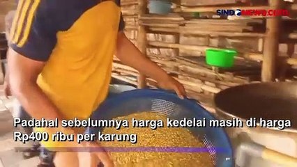 Ukuran Tahu di Pandeglang Menyusut Imbas Harga Kedelai Mahal