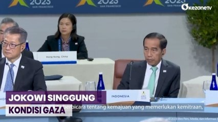 Hadiri KTT APEC di Amerika, Jokowi Singgung Kondisi Masyarakat di Gaza