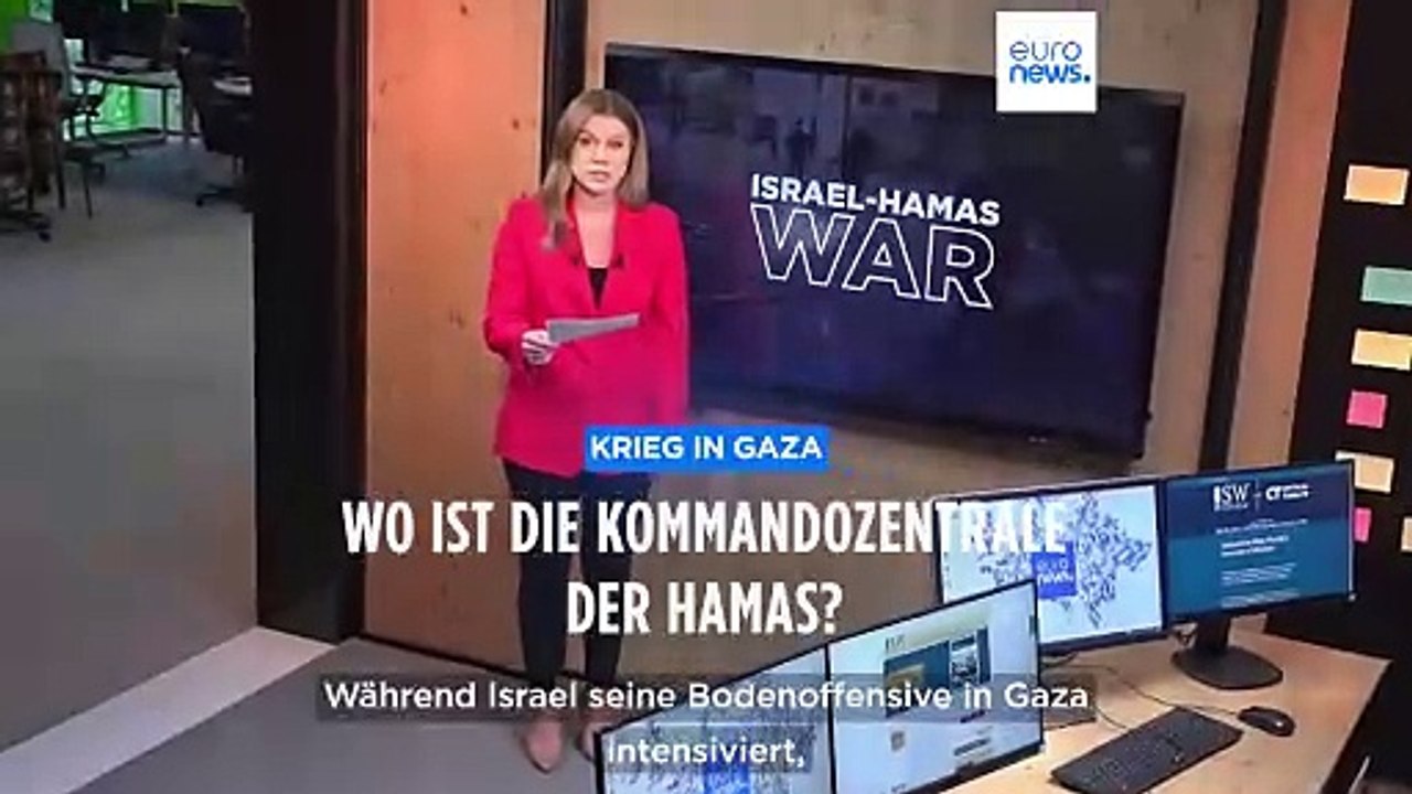 Krieg in Gaza: Tappt Israel bei der Kommandozentrale der Hamas im Dunkeln?