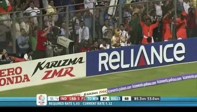 DHONI WORLDCUP FINAL BEST INNING AGAINST SRILANKA 2011...
