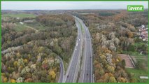 Le Brabant wallon vu du ciel : Le viaduc de Wauthier-Braine