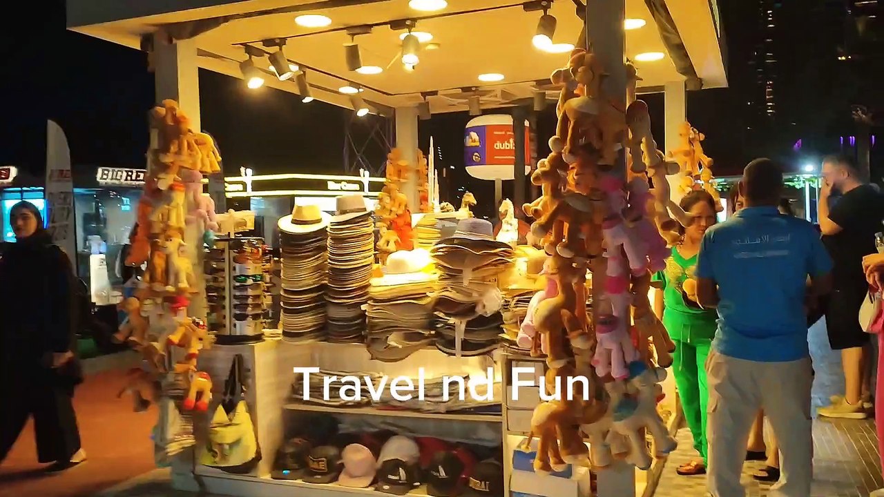 Night View Jumeirah Beach Dubai