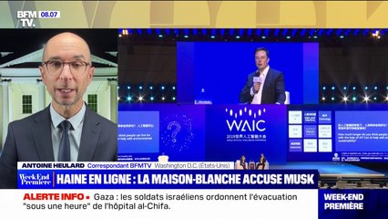 Message antisémite: Elon Musk accusé par la Maison Blanche de faire la promotion de la haine en ligne