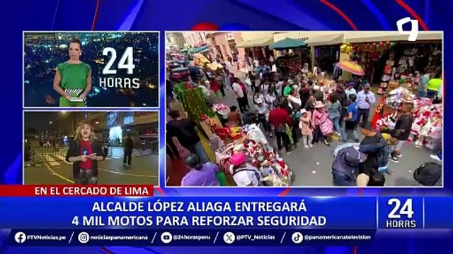 Alcalde Rafael López Aliaga entregará 4 mil motos para reforzar seguridad en Lima