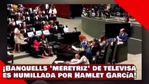 ¡VEAN! ¡Rocío Banquells otra meretriz de televisa es humillada por Hamlet García por atacar a amlo!
