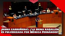 ¡VEAN! ¡hiena carroñera! ¡’la ekina’ es pulverizada por Mónica Fernández por lucrar con el huracán!