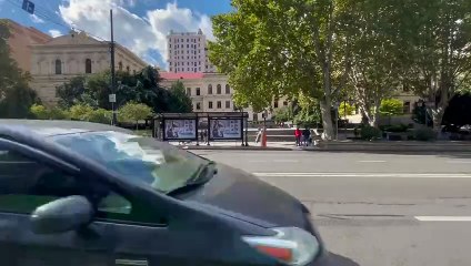 Tbilisi Bus No.308  Full Route: Nikoloz Baratashvili Street → Gldani Lake [Window View]