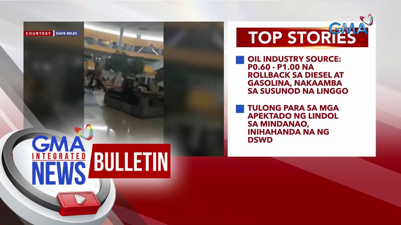 Mga naiulat na nasawi dahil sa lindol, umakyat na sa pito ayon sa NDRRMC | GMA Integrated News Bulletin