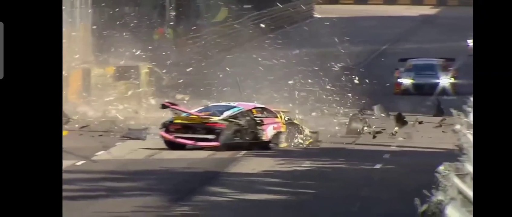 FIA GT World Cup 2023 Macau GP Qualifying Race Fong Big Crash