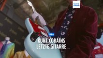 Kurt Cobains letzte Gitarre versteigert
