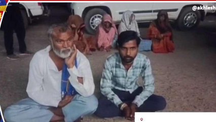 भिण्ड: कांग्रेस का एजेंट बनना दलित युवक को पड़ा महंगा, घर में लगाई आग, थाने में दिया धरना