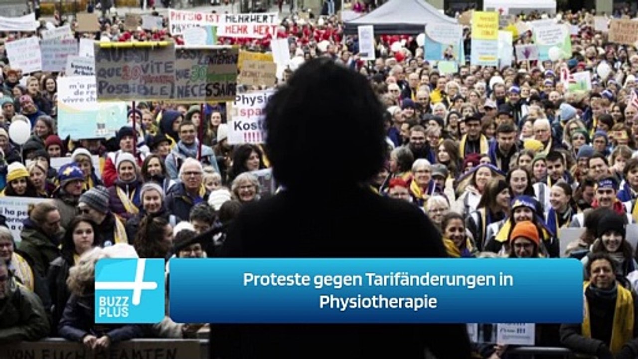 Proteste gegen Tarifänderungen in Physiotherapie
