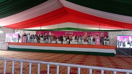 तिजारा में कांग्रेस के बड़े नेताओं का जमावड़ा, देखें वीडियो