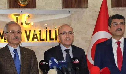 Bakan Şimşek: Halkımızın, milletimizin hizmetkarıyız