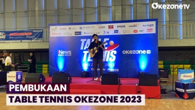 Nuca dan Vionita Sihombing Meriahkan Pembukaan Table Tennis Okezone 2023