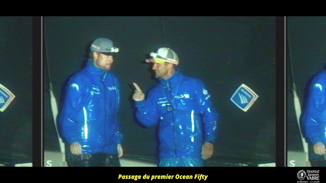 Transat Jacques Vabre Normandie Le Havre 2023 -17/11/2023 - CLIP  LE PODIUM DE LA CLASSE OCEAN FIFTY