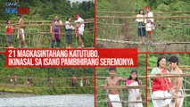 21 magkasintahang katutubo, ikinasal sa isang pambihirang seremonya | GMA Integrated Newsfeed