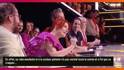 "Ça va finir en striptease..." : Adeline Toniutti ose une robe audacieuse dans la Star Academy... et finit par la craquer !