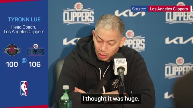 Rockets win 'huge' for Harden - Lue