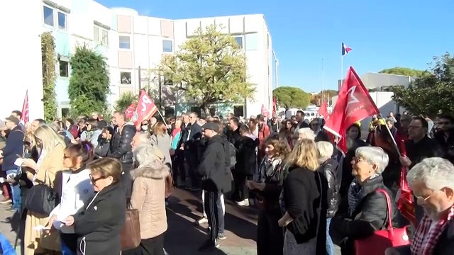 A Martigues comme dans d'autres communes, rassemblement pour la paix au Proche-Orient