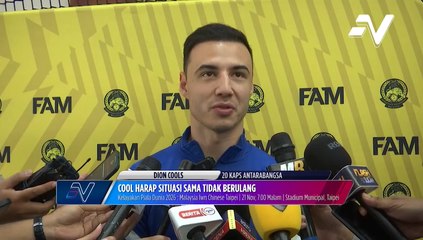 Dion Cools harap situasi sama tidak berulang!