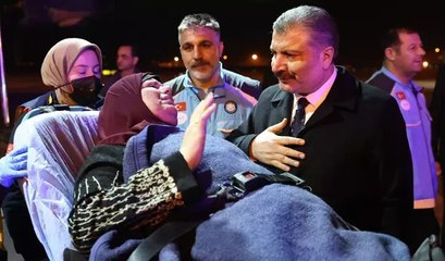 Bakan Koca'dan Gazze'den getirilen hastaların durumuna ilişkin açıklama