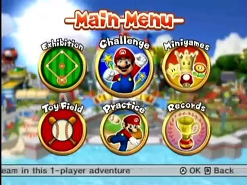 Mario Super Sluggers 100% Walkthrough Extra Part 1 - Bowser Monsters Rematch