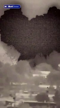 Israeli army video claims to show strikes on alleged Hezbollah targets