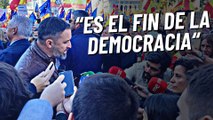 Santiago Abascal (VOX) en Cibeles: “Estamos ante el fin de la democracia”