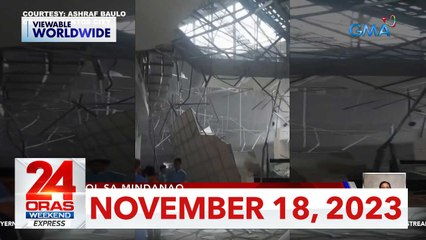 24 Oras Weekend Express: November 18, 2023 [HD]