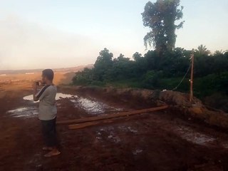 Lokasi Tambang PT Harita Nikel Diblokir Warga