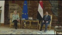 Guerra Israele-Hamas, Von der Leyen vede al-Sisi al Cairo