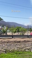 Se incendian los cerros en la zona del autódromo Martín Miguel de Güemes