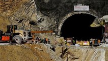 Hindistan'ta çöken tünelde 40 işçi 7 gündür mahsur! Çalışmalar kesintiye uğradı, içeriden gelen haberler iyi değil