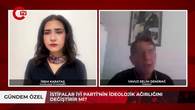 Gazeteci Demirağ Cumhuriyet TV’de açıkladı! İYİ Parti’de önümüzdeki günlerde o isimler de istifa edecek!