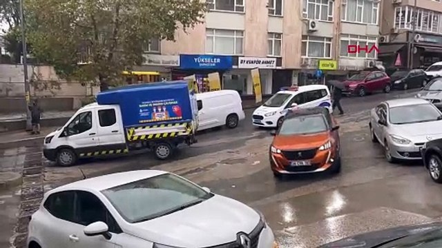 Maltepe'de Sağanak Yağmur Sonrası Alt Geçit Su Bastı