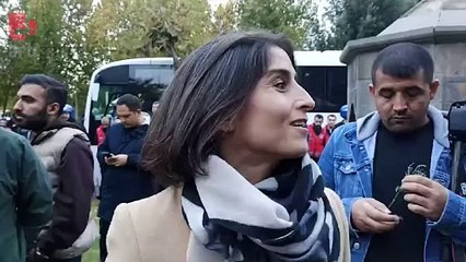 HEDEP milletvekili Ceylan Akça abluka dışında konuştu