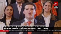 MC perfila a Samuel García como precandidato presidencial único