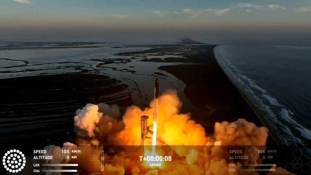 Nouvel échec pour le lancement de la fusée Starship