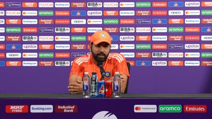 Rohit Sharma claims unbeaten India don't feel extra pressure aead of World Cup final against Australia