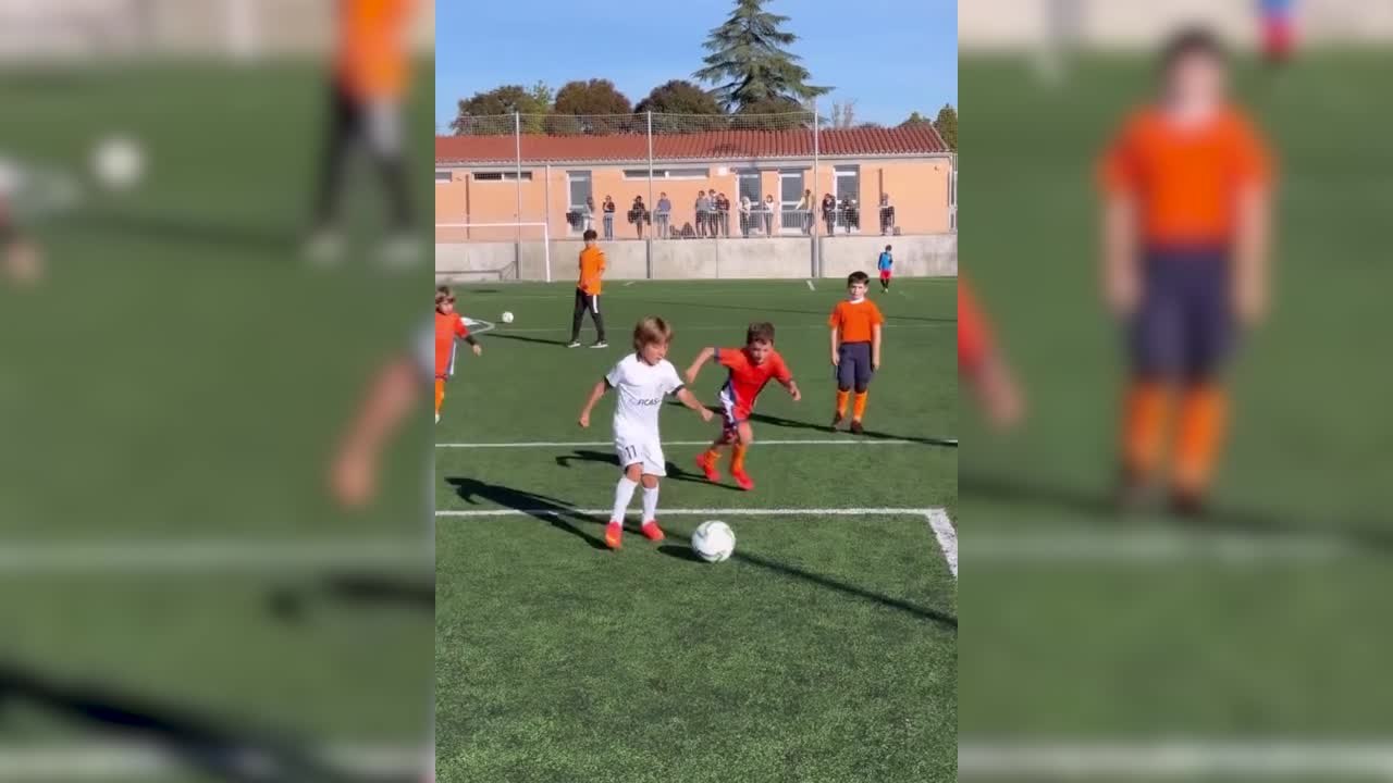 El show de los hijos de Morata: golazos y grandes celebraciones